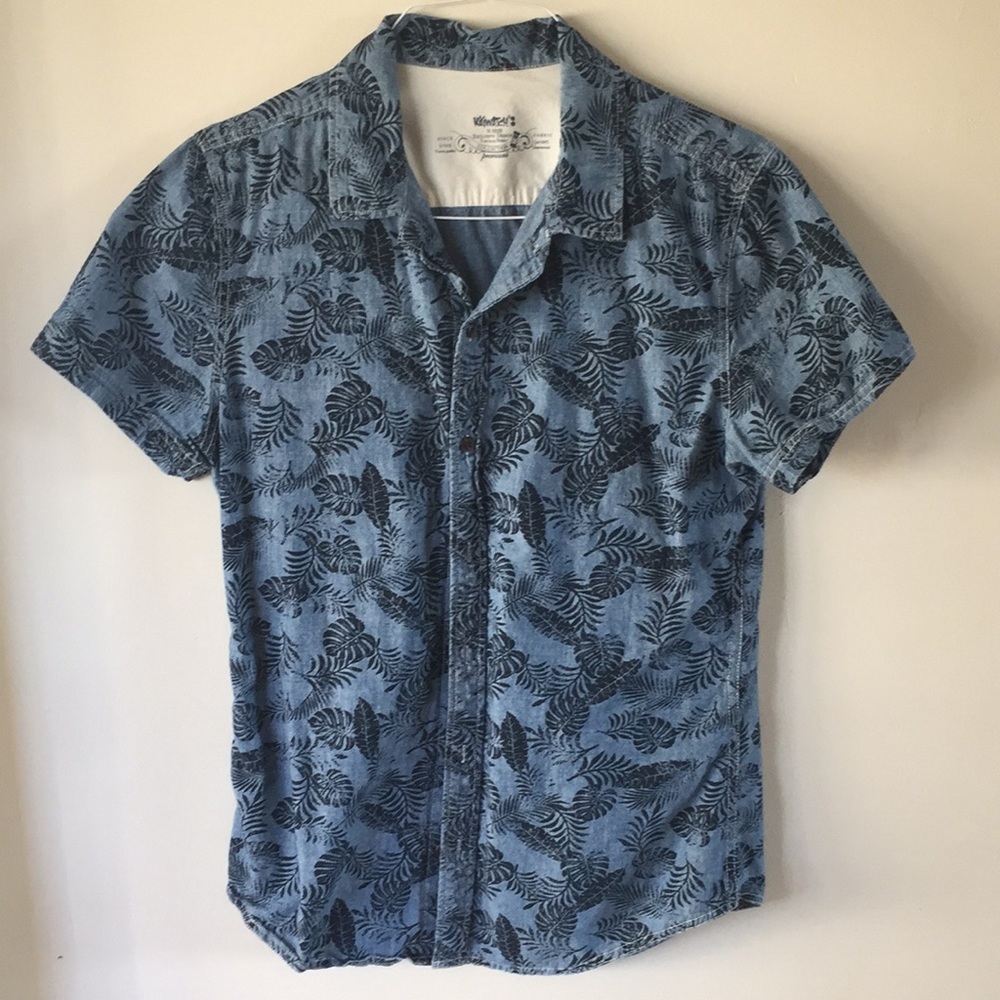Kiliwatch Paris Printed Chambray Short Sleeve